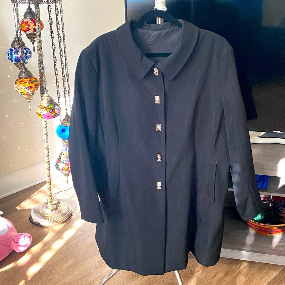 2X Burlington Coat Factory Rain Fall/Spring long Coat.